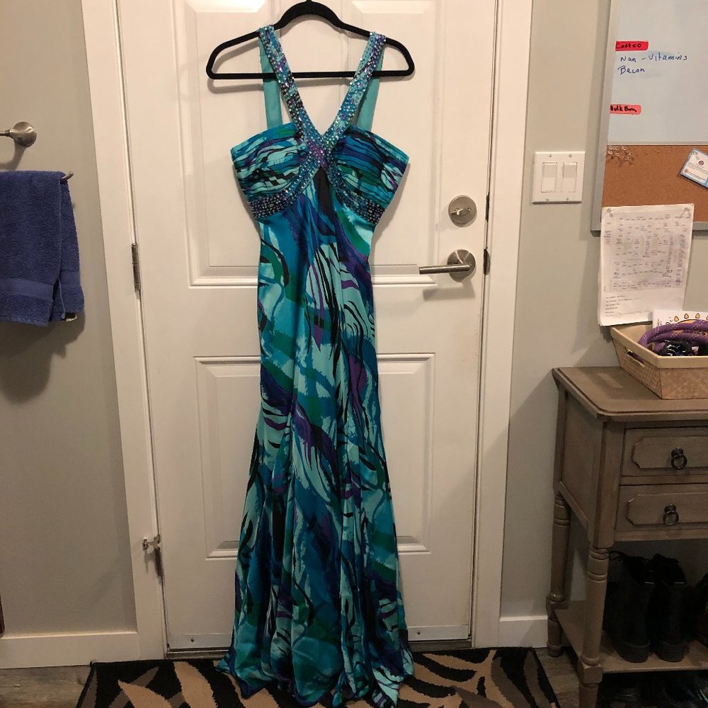 Laura Lightweight  Multicoloured Formal Dress - Picture 2 of 6